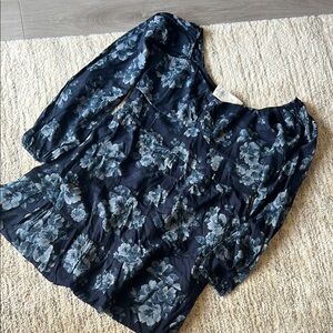 💙Hollister floral blue dress💙